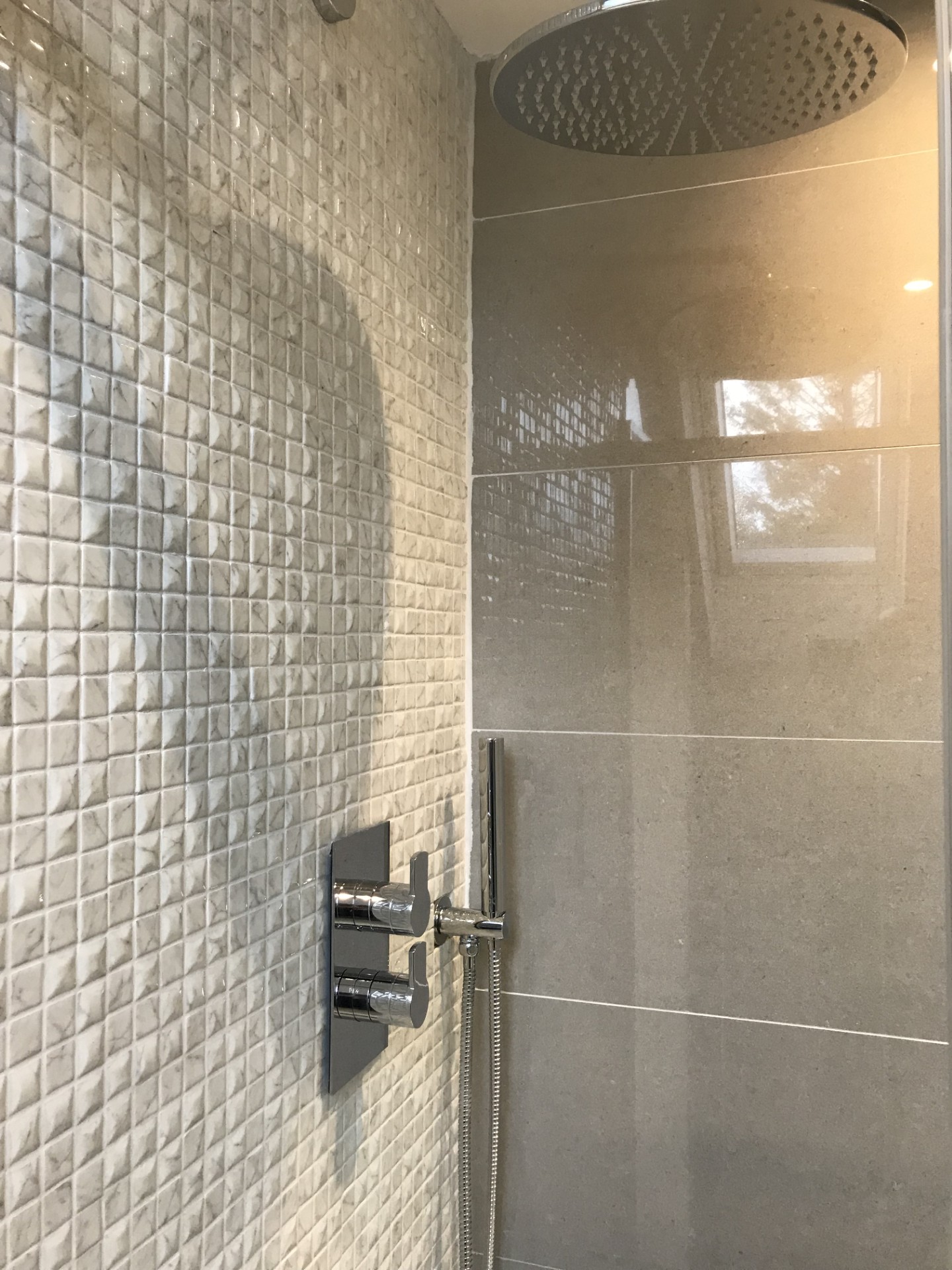 Shower tiling